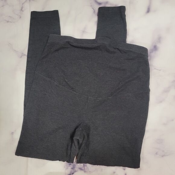 Old Navy Dark Gray Maternity Leggings M - Picture 3 of 3